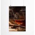 Sinus Art Poster Cognac und Zigarren 60x90cm Poster