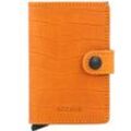 Secrid Miniwallet Cleo Kreditkartenetui RFID Leder 6,5 cm ochre-brown
