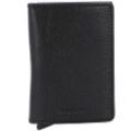 Secrid Slimwallet Vegetable Kreditkartenetui RFID Leder 7 cm black-black