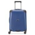 Delsey Paris Cactus 4-Rollen Kabinentrolley Slim Line 55 cm blau