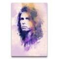 Sinus Art Leinwandbild Aerosmith Steven Tyler Porträt Abstrakt Kunst Rockstar Musiklegende 60x90cm Leinwandbild