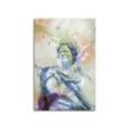 Sinus Art Leinwandbild Julius Caesar 90x60cm Aquarell Art Leinwandbild Old