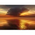 Papermoon Fototapete Sonnenuntergang im Ozean, bunt