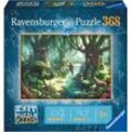 Ravensburger Puzzle EXIT, Kids Der magische Wald, 368 Puzzleteile, FSC® - schützt Wald - weltweit; Made in Germany, bunt