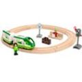 BRIO® Spielzeug-Eisenbahn BRIO® WORLD, Starter Set Reisezug, FSC® - schützt Wald - weltweit, bunt