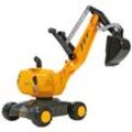 rolly toys® Spielzeug-Aufsitzbagger Digger, BxTxH: 43x102x74 cm, gelb