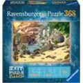 Ravensburger Puzzle EXIT, Puzzle Kids Das Piratenabenteuer, 368 Puzzleteile, FSC® - schützt Wald - weltweit; Made in Germany, bunt