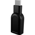 ICY BOX ICY BOX USB-C Stecker zu USB-A 3.0 Buchse Computer-Adapter, schwarz