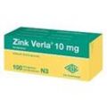 ZINK VERLA 10 mg Filmtabletten 100 St