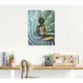 Artland Wandbild Buddhas Traumwelt CB, Religion (1 St), als Alubild, Outdoorbild, Leinwandbild, Poster, Wandaufkleber, bunt