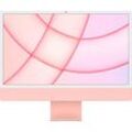 Apple iMac 24" mit 4,5K Retina Display iMac (24 Zoll, Apple M1, 8-Core GPU, 8 GB RAM, 256 GB SSD), rosa