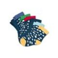 7 Paar Babysocken aus Bio-Baumwolle - Dunkelblau - Baby - Gr.: 13-15