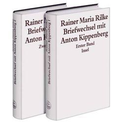 Briefwechsel mit Anton Kippenberg 1906-1926, 2 Teile - Rainer Maria Rilke, Anton Kippenberg, Leinen