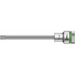 Wera TORX Zyklop mit Haltefunktion lang Steckschlüsseleinsatz Größe: 55,0 mm Länge: 140,0 mm