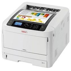 OKI C824dn Farb-Laserdrucker grau