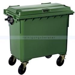 Müllcontainer Orgavente CONTIVIA 4 mobil grün 660 L aus Kunststoff mit Deckel