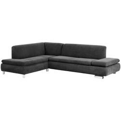 Max Winzer Terrence Ecksofa links mit Sofa 2,5-Sitzer rechts anthrazit