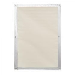 Dachfenster Sonnenschutz Haftfix, ohne Bohren, Verdunkelung, Beige, 94 cm x 113,5 cm (B x L)