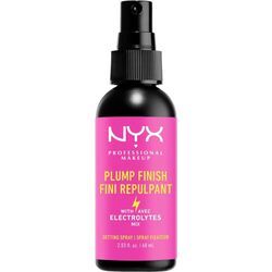 NYX Gesichtsspray Professional Makeup Plump Finish Setting Spray, mit Hyaluron, weiß