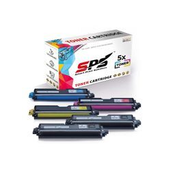 SPS Tonerkartusche 5x Multipack Set Kompatibel für Brother MFC-9330 CDW (TN-245C
