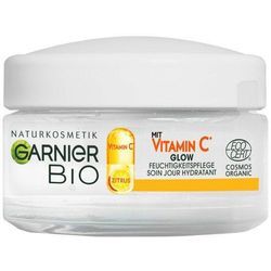 GARNIER Tagescreme Bio Feuchtigkeitspflege Vitamin C, Hautcreme, Geschichtscreme, weiß