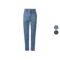 esmara® Damen Jeans, Straight Fit, knöchellang