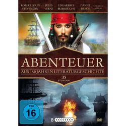 Abenteuerfilme - Die Klassiker der Weltliteratur (8 DVD-Box mit 
