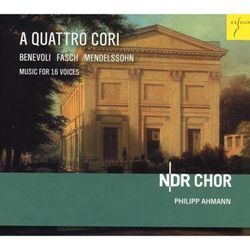 A Quattro Cori - NDR Chor, Philipp Ahmann. (CD)