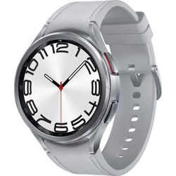Samsung Galaxy Watch 6 Classic LTE 47mm Smartwatch (3'73 cm/1'5 Zoll, Wear OS by Samsung), silberfarben