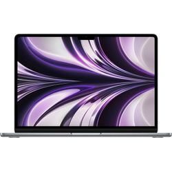 Apple MacBook Air Notebook (34,46 cm/13,6 Zoll, Apple M2, 8-Core GPU, 1000 GB SSD, CTO), grau