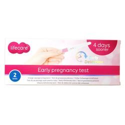 Spectrum Schwangerschafts-Teststreifen Schwangerschaftsfrühtest 2 Stück Schwangerschaftstest Mittelstrahl