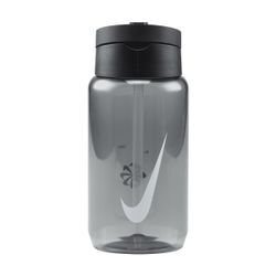 Nike Recharge Tritan-Trinkhalmflasche (ca. 473 ml) - Grau