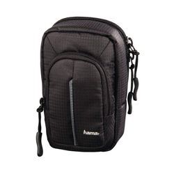 Hama Kameratasche Tasche für Digitalkameras mit Gürtelschlaufe Fancy Urban, Größe 80M, schwarz