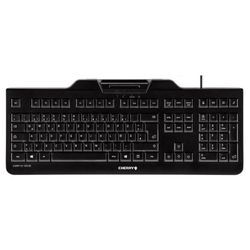 Cherry USB Tastatur Tastatur (Chipkarten-Leser)