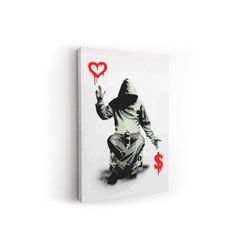 ArtMind XXL-Wandbild Love VS. Money