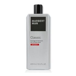 Marbert Duschgel Marbert Man Classic Sport Hair & Body Wash 400 ml