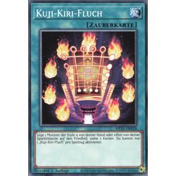 ReCollectibles Sammelkarte YuGiOh Karte Kuji-Kiri-Fluch deutsch