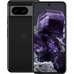 Google Pixel 8, 256GB Smartphone (15,7 cm/6,2 Zoll, 256 GB Speicherplatz, 50 MP Kamera), schwarz