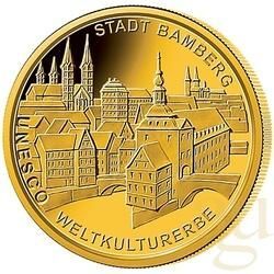 1/2 Unze Goldmünze - 100 Euro Bamberg 2004 (G)