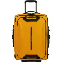 Samsonite 2-Rollen-Trolley, Spanngurte, Reißverschlussfach, TSA-Schloss, 55cm, gelb