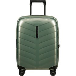 Samsonite 4-Doppelrollen Trolley, Hartschale, TSA-Schloss, 38L, 55cm, grün