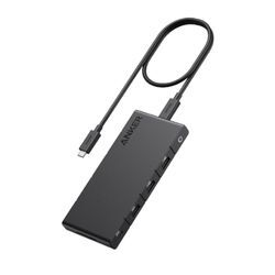 Anker 364 USB-C Hub (10-in-1, Dual 4K HDMI) Black