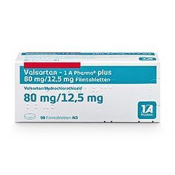 Valsartan 1 A Pharma® plus 80 mg/12.5 mg 196 St.