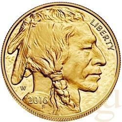 1 Unze Goldmünze American Buffalo 2016