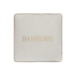 Hamburg Kissen "Hamburg", weiß