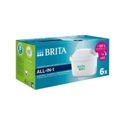 BRITA Wasserfilter Brita Wasserfilter-Kartusche 6er Maxtra Pro ALL-IN-1