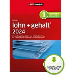 LEXWARE lohn+gehalt basis 2024 Software Vollversion (Download-Link)