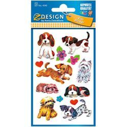 KID Papier Sticker Hunde 3Bg