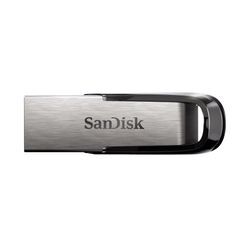 Sandisk Cruzer Ultra Flair 64GB, USB 3.0, 150MB/s USB-Stick (Lesegeschwindigkeit 150 MB/s), schwarz|silberfarben