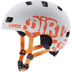 Uvex Kinderfahrradhelm Kid 3 cc Dirtbike grey-orange mat